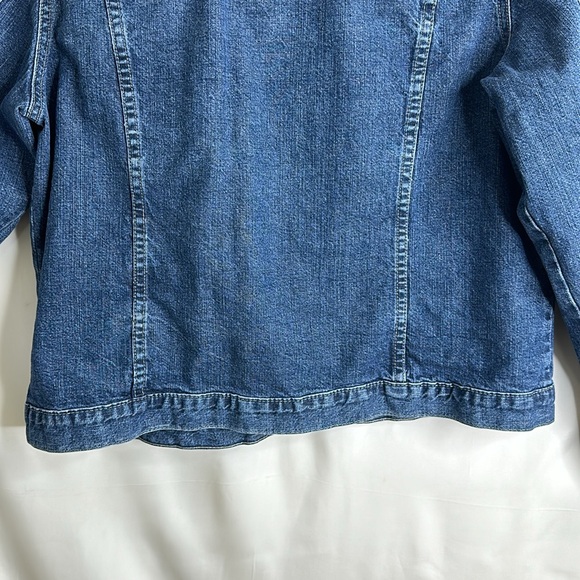 French Dressing Jeanswear Paris Women’s Jean Jacket Size 10 - Picture 8 of 11